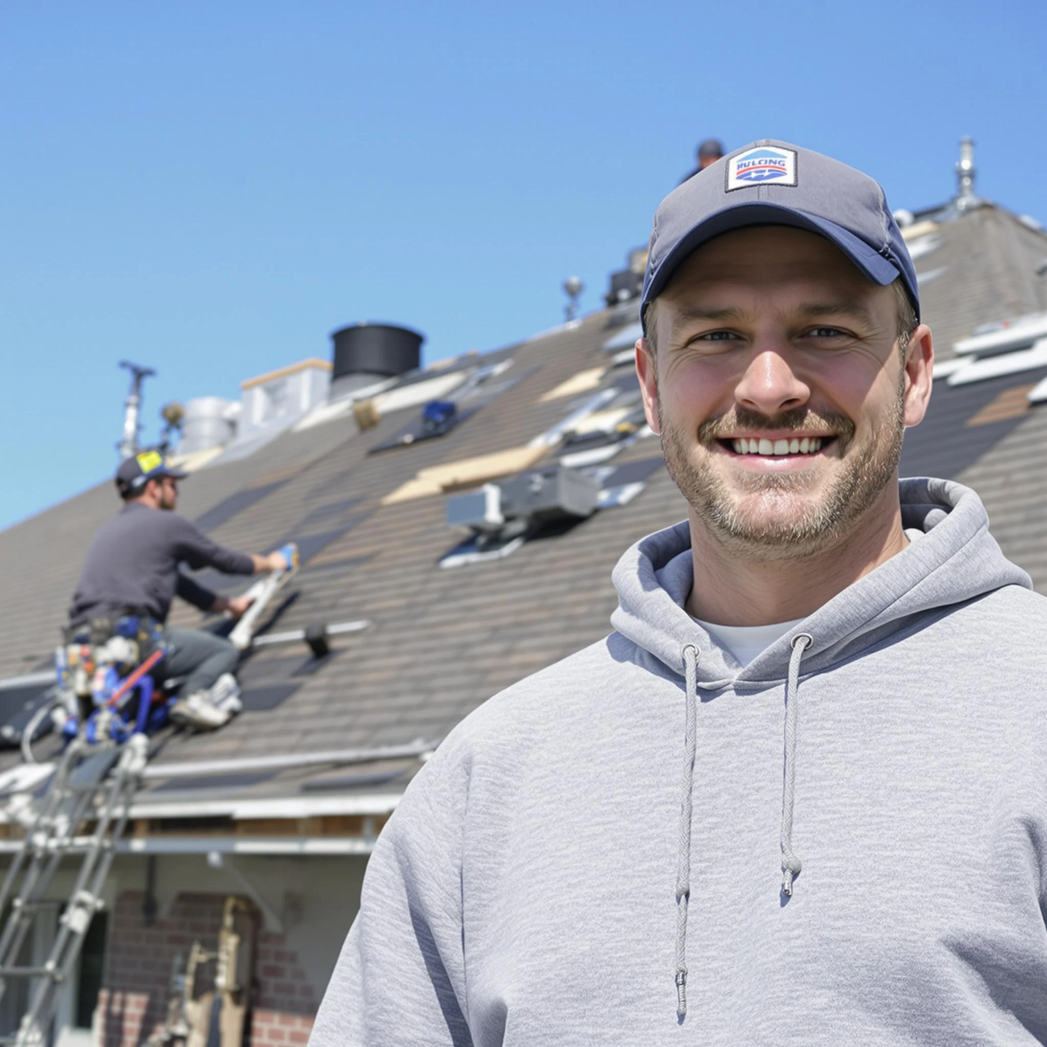 The Rocky River Roofing Company team.