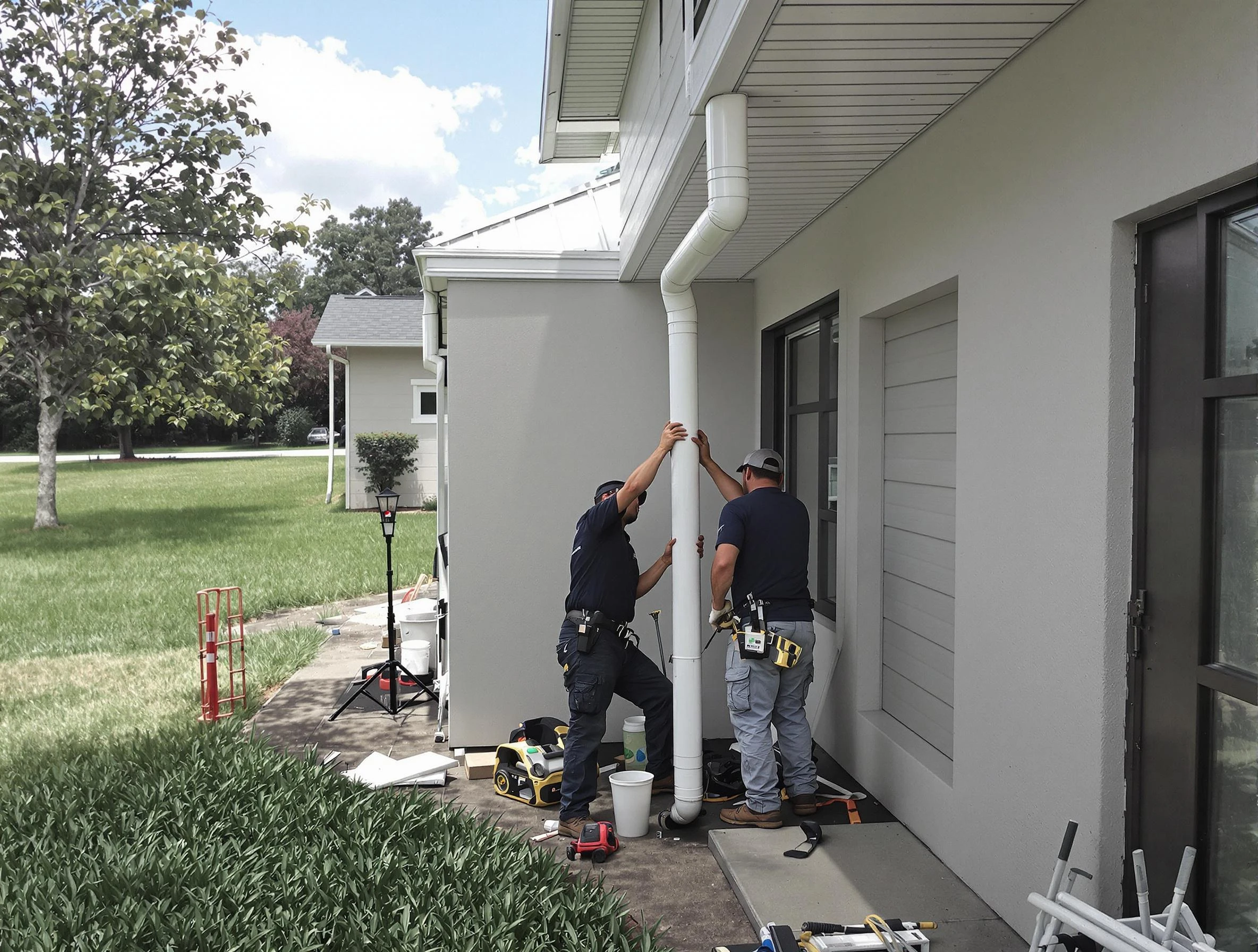 Downspout Installation service in Rocky River, OH